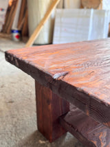 Corner detail of the joinery